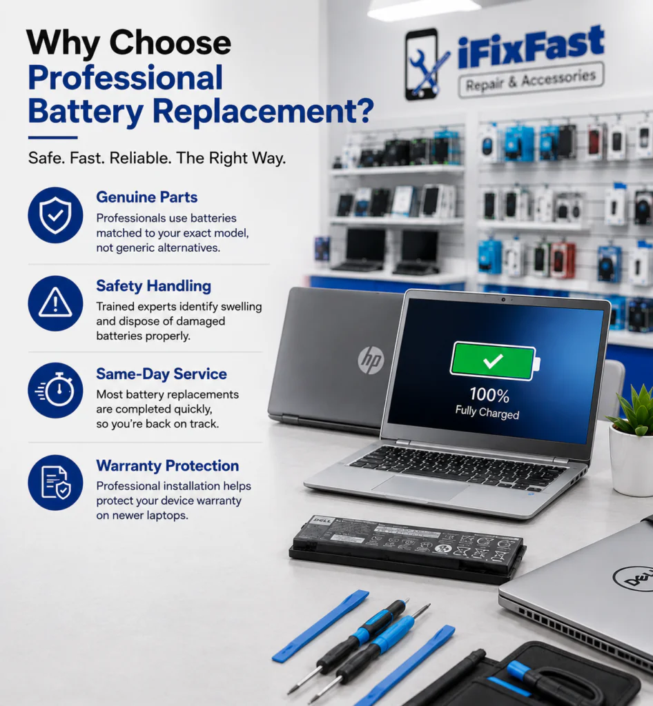 Replacement Battery Laptop Signs You Need One 2 Choose the Right Battery Replacement Service