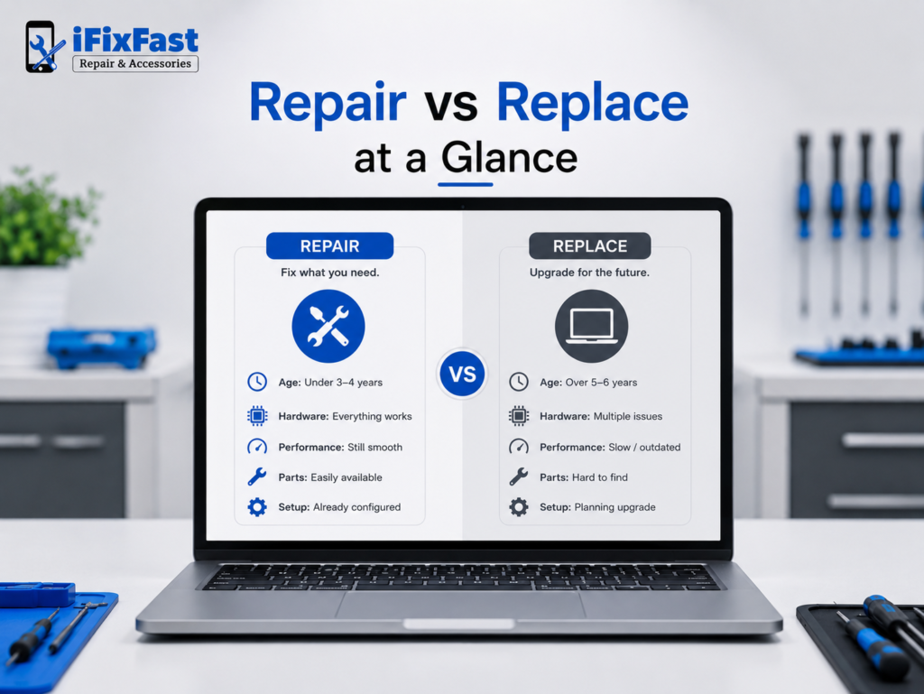 Repair vs. Replace at a Glance