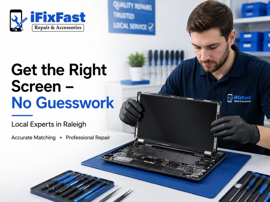How to Choose the Right Replacement Laptop Screen 3 Right Screen Replacement Service in Raleigh, NC