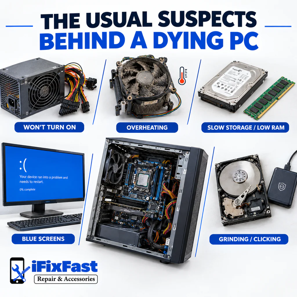 The Usual Suspects Behind a Dead or Dying PC