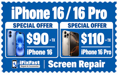 offer cards ifixfast iphone 16