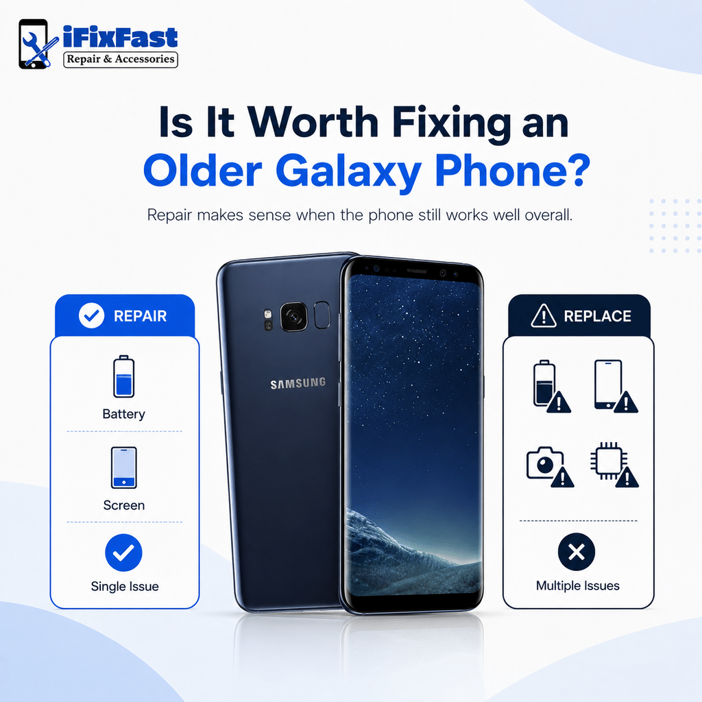 How to Choose a Samsung Repair Shop in Raleigh 2 Is It Worth Fixing an Older Galaxy Phone?