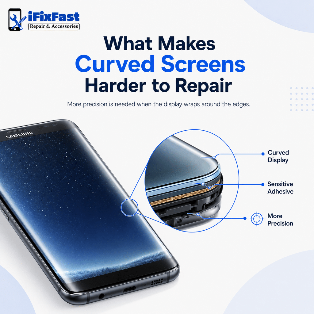 How to Choose a Samsung Repair Shop in Raleigh 1 What Makes Curved Screens Harder to Repair